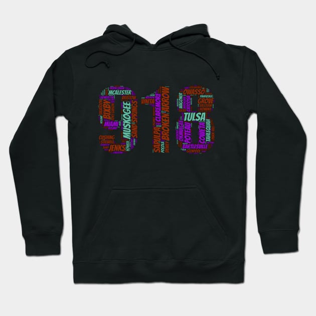 Tulsa and the 918 Hoodie by GeePublic